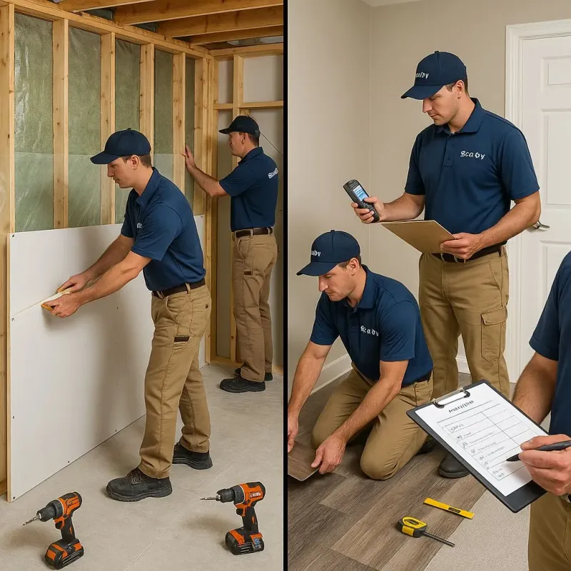 Repairs and Reconstruction process in Dayton, OR